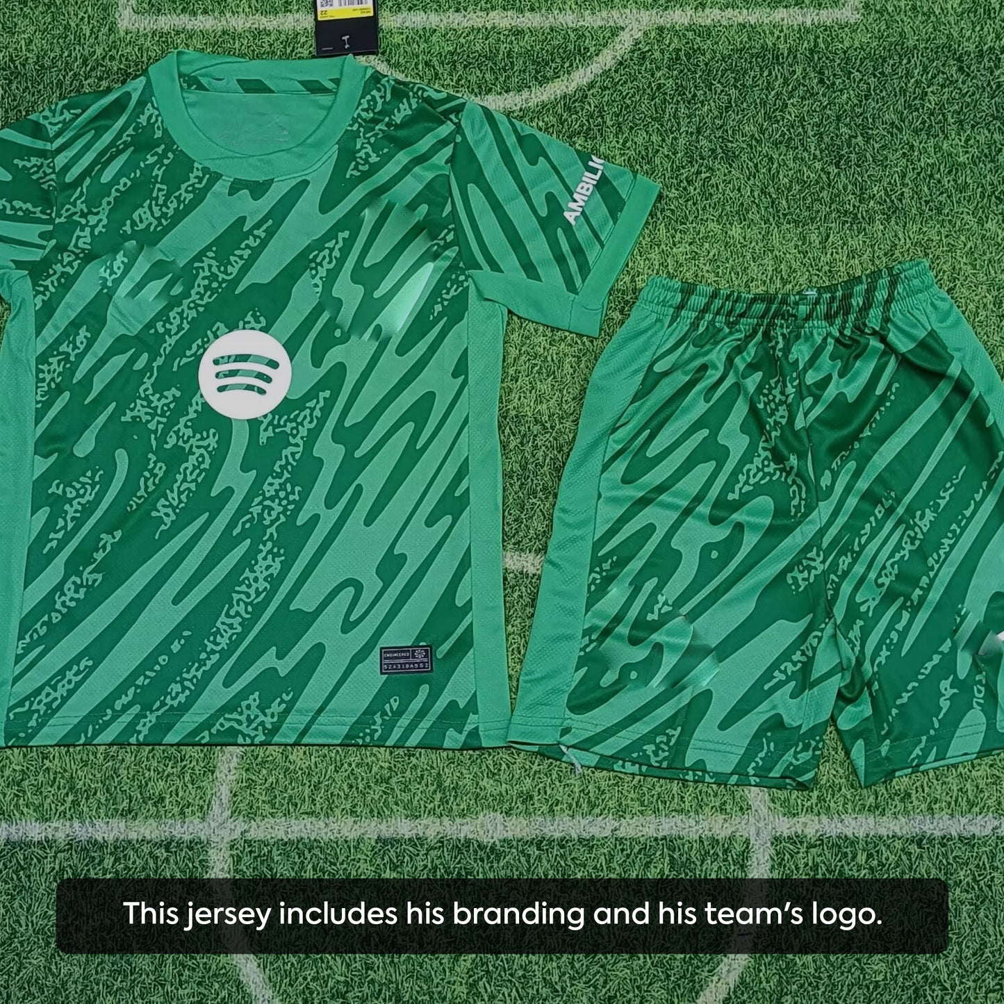 Barcelona Goal Keeper Kit 24-25 - Kids