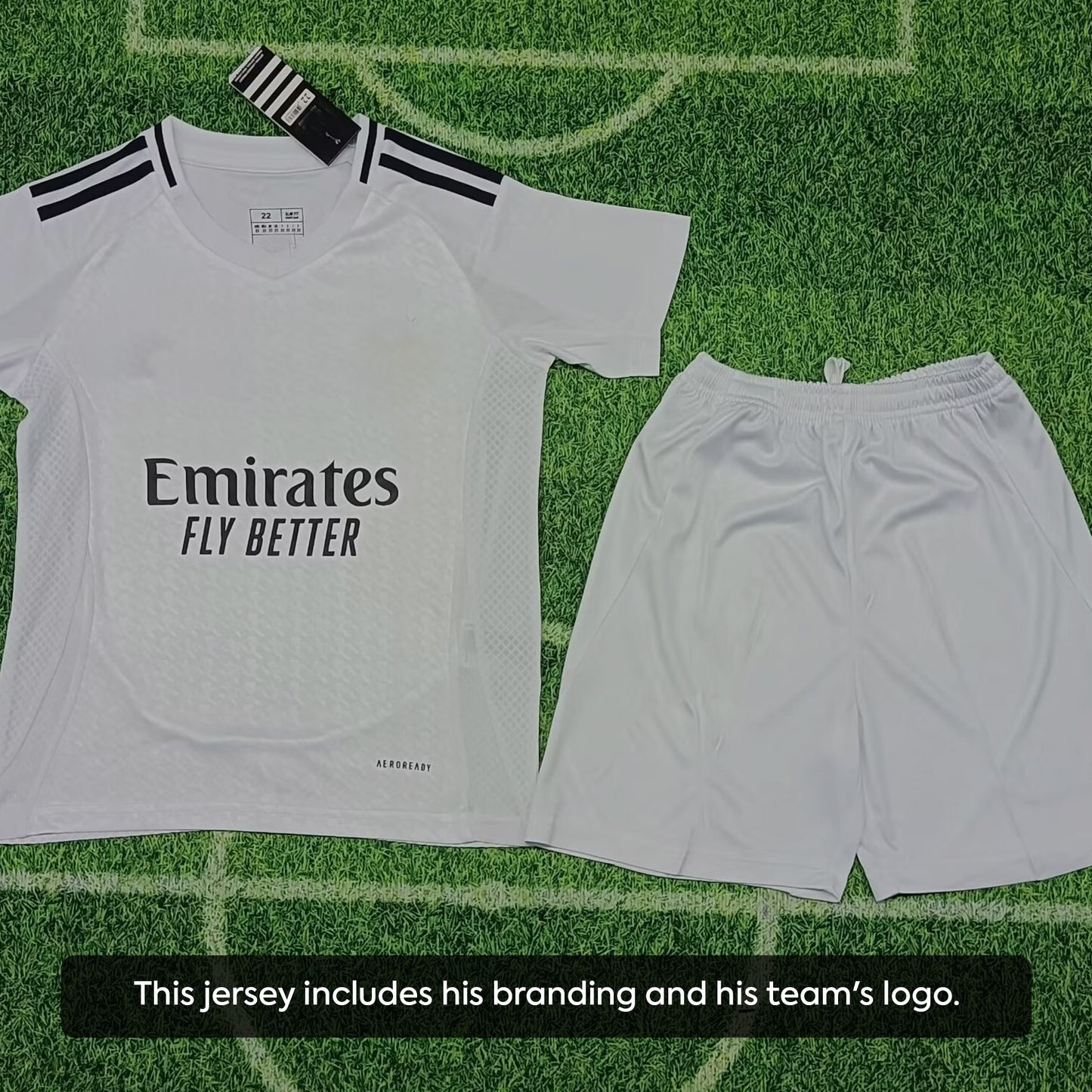 Real Madrid Home Away Kit 24-25 - Kids