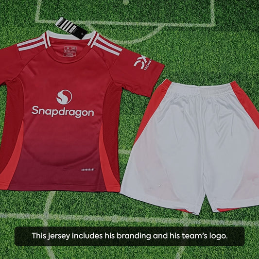 Manchester United Home Kit 24-25 - Kids