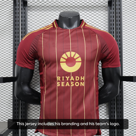 Camiseta local de la Roma 24-25