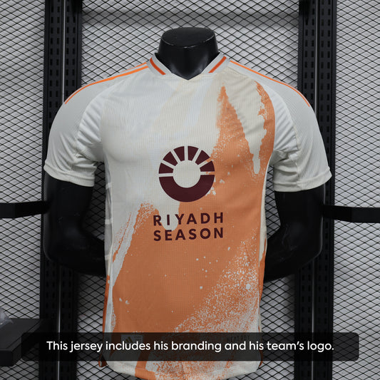 Camiseta de visitante de la Roma 24-25
